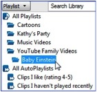 playlist folder